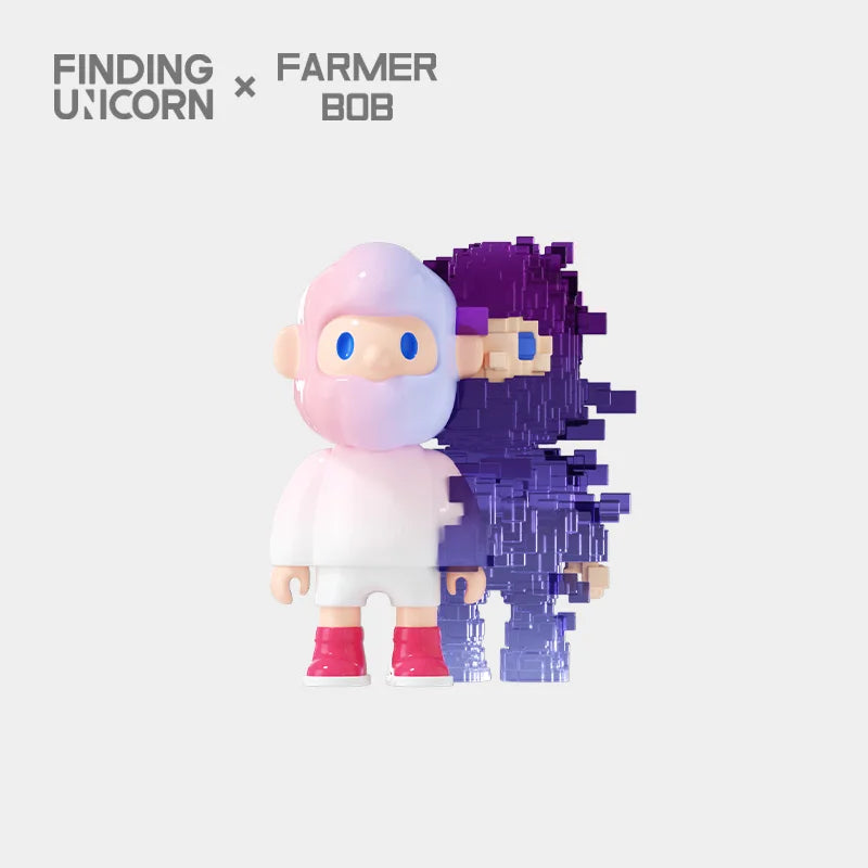 Farmer Bob Next Generation Pixel Universe Blind Box Series by Finding Unicorn
