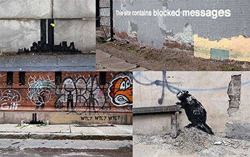 Banksy. You are an Acceptable Level of Threat and If You Were Not You Would Know About it - Mindzai
- 4