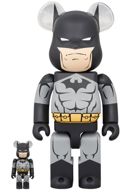 Batman (Batman: Hush) Black Ver. 100％ & 400％ Bearbrick by Medicom Toy