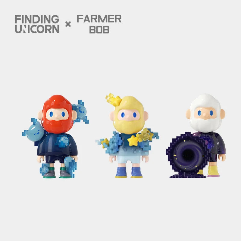 Farmer Bob Next Generation Pixel Universe Blind Box Series by Finding Unicorn