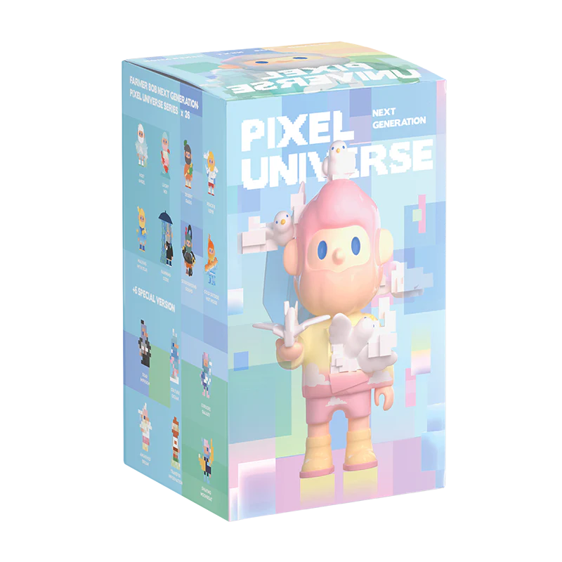 Farmer Bob Next Generation Pixel Universe Blind Box Series by Finding Unicorn