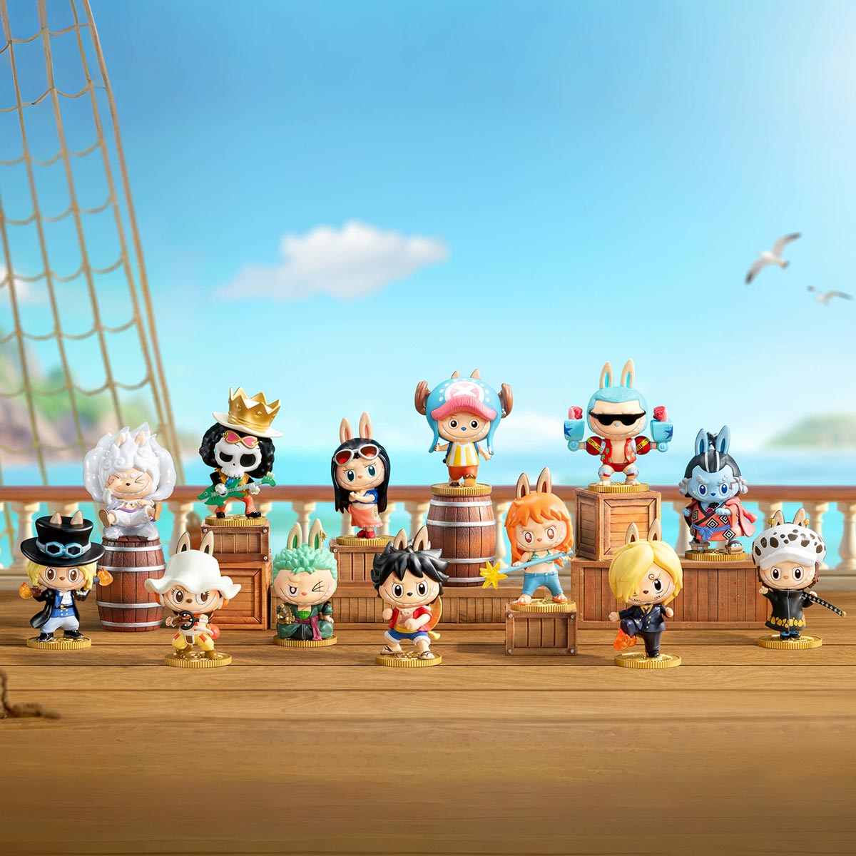 The Monsters × One Piece Series Figures by POP MART