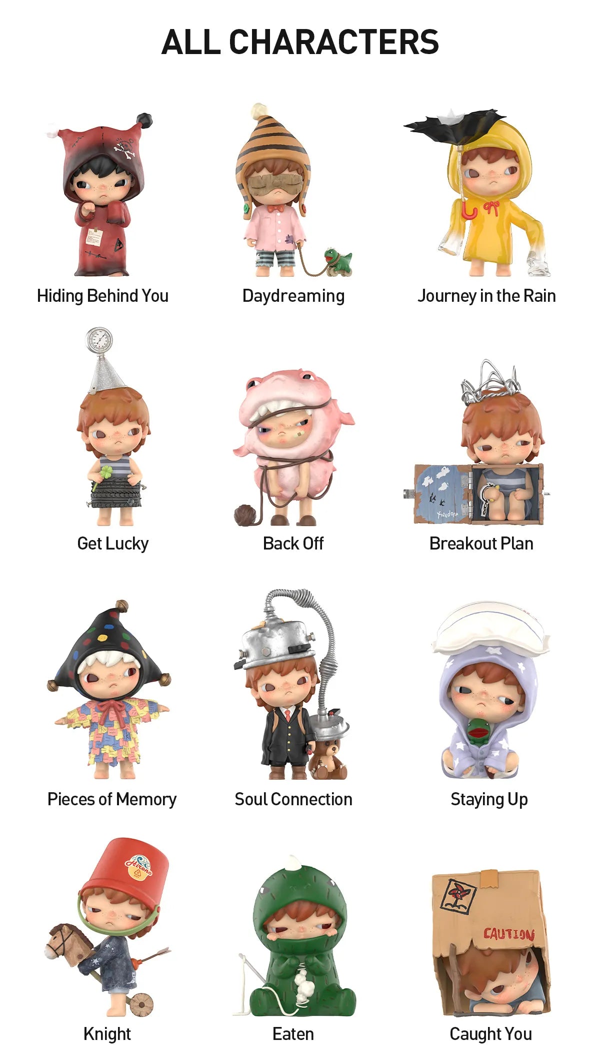 Hirono Echo Series Figures Blind Box by POP MART