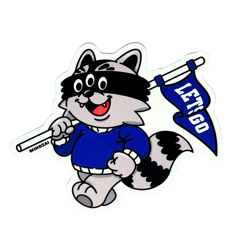 Let&#39;s Go Hunter Vinyl Sticker