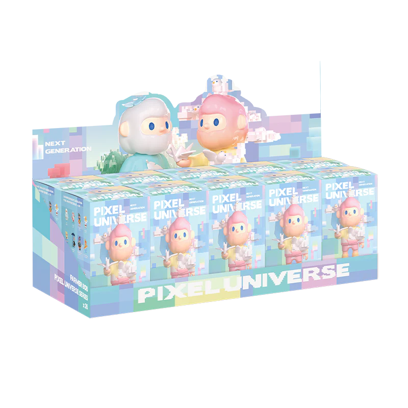 Farmer Bob Next Generation Pixel Universe Blind Box Series by Finding Unicorn