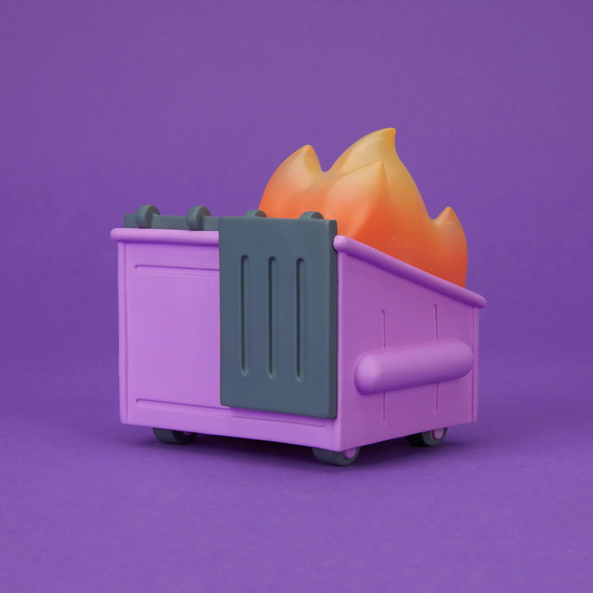 Dumpster Fire - Cough Syrup Purple Vinyl Figure