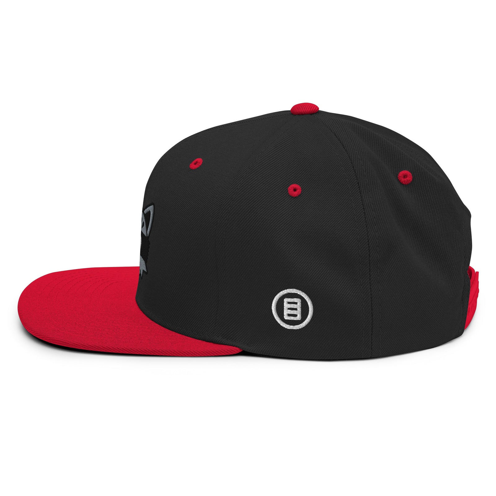 Hunter OG Snapback Hat Black/Red