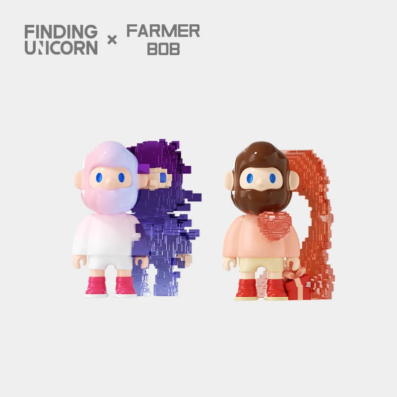 Farmer Bob Next Generation Pixel Universe Blind Box Series by Finding Unicorn