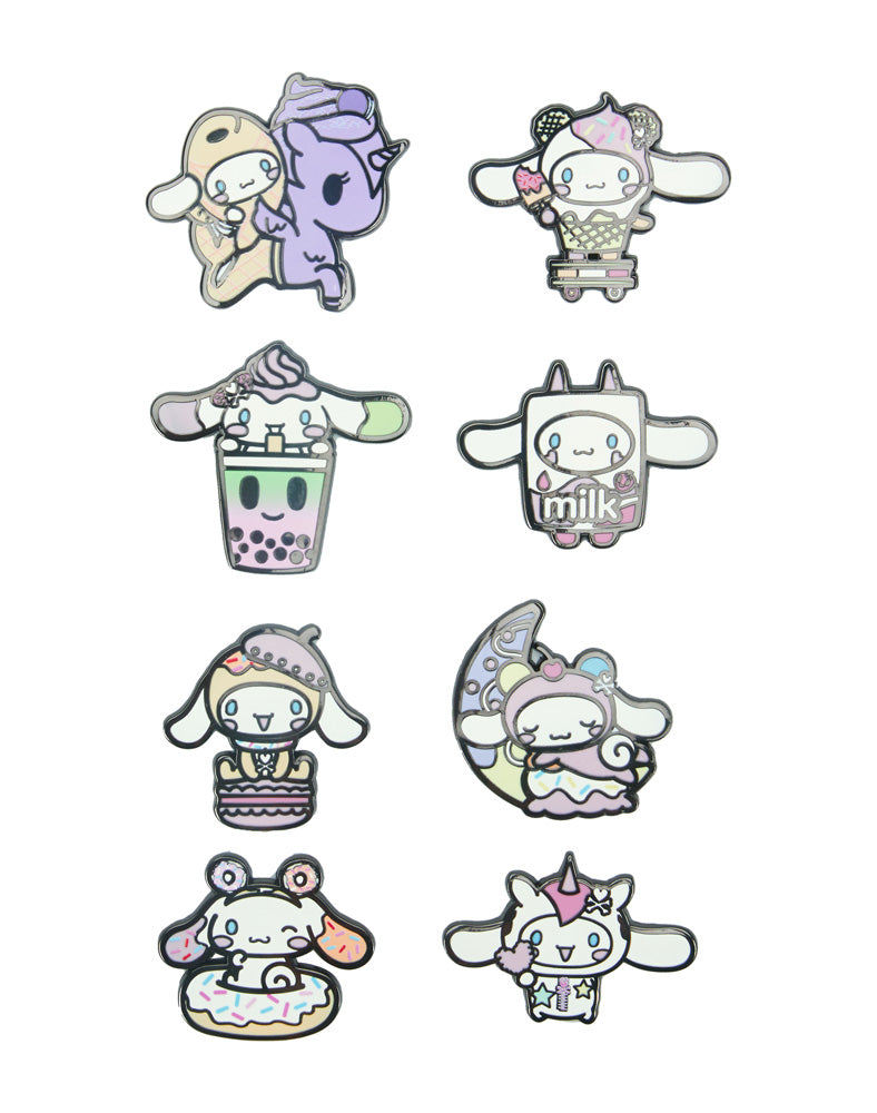 tokidoki x Cinnamoroll Sweet Treats Enamel Pin Blind Box