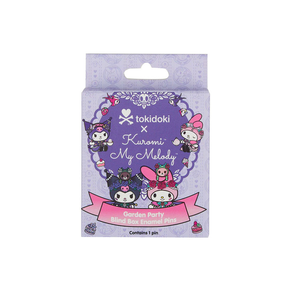 tokidoki x Kuromi &amp; My Melody Garden Party Enamel Pin Blind Box