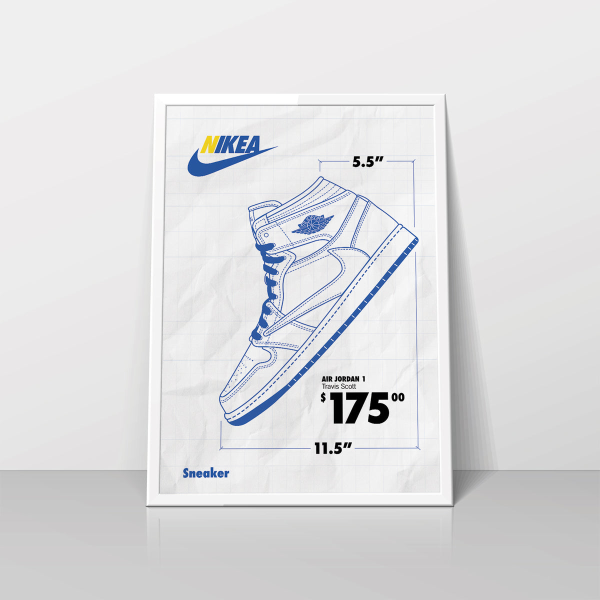 NIKEA Travis Scott PRINT by Shoobox