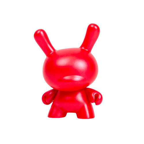 10th Anniversary 3" Dunny - Red - Mindzai
 - 1