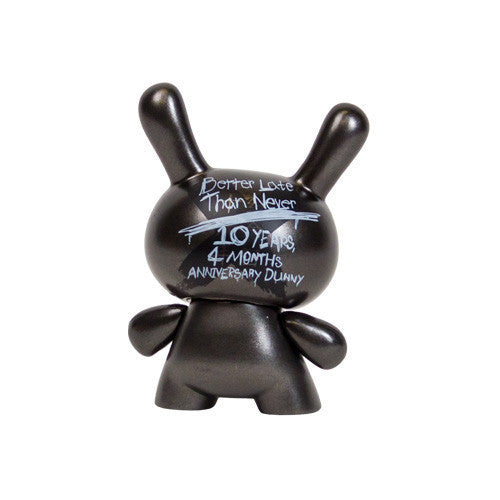10th Anniversary 3&quot; Dunny - Black - Mindzai
 - 3
