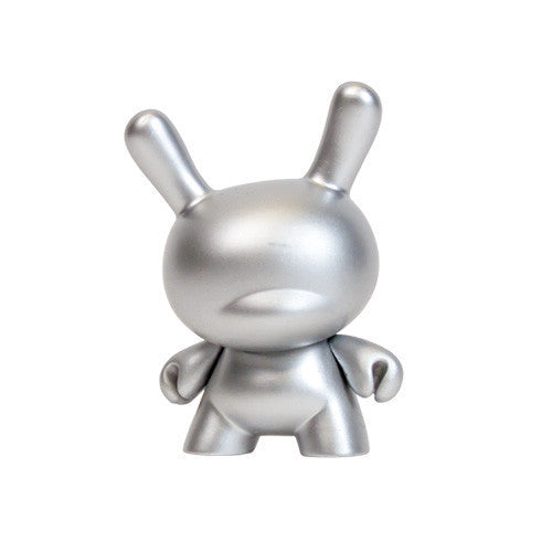 10th Anniversary 3&quot; Dunny - Silver - Mindzai
 - 2