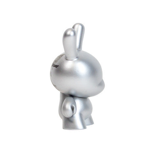 10th Anniversary 3&quot; Dunny - Silver - Mindzai
 - 5