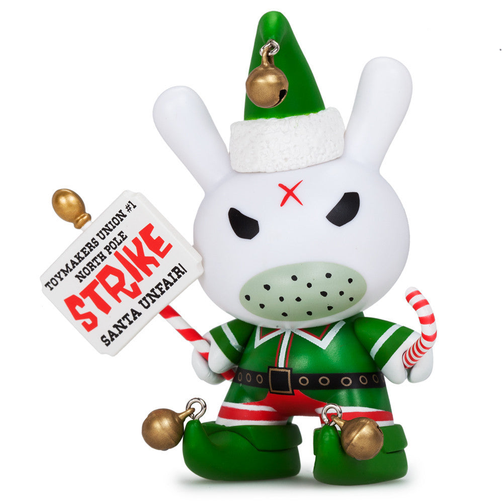 Grumpy Elf 3&quot; Dunny by Frank Kozik x Kidrobot - Mindzai
 - 1