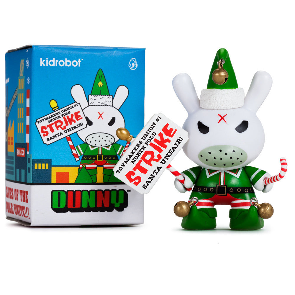 Grumpy Elf 3&quot; Dunny by Frank Kozik x Kidrobot - Mindzai
 - 2